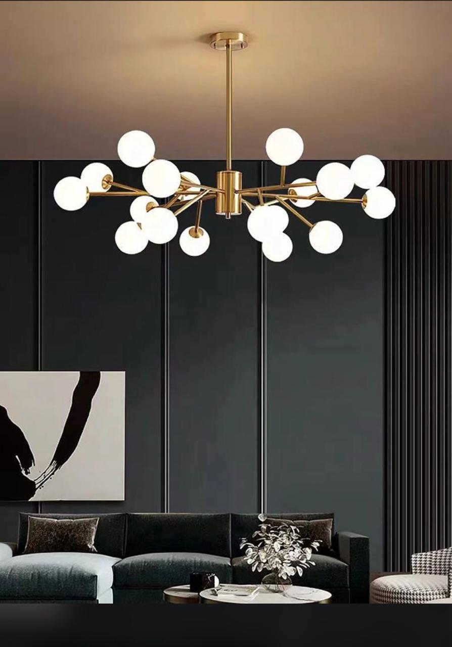 Mid-century modern sputnik chandelier