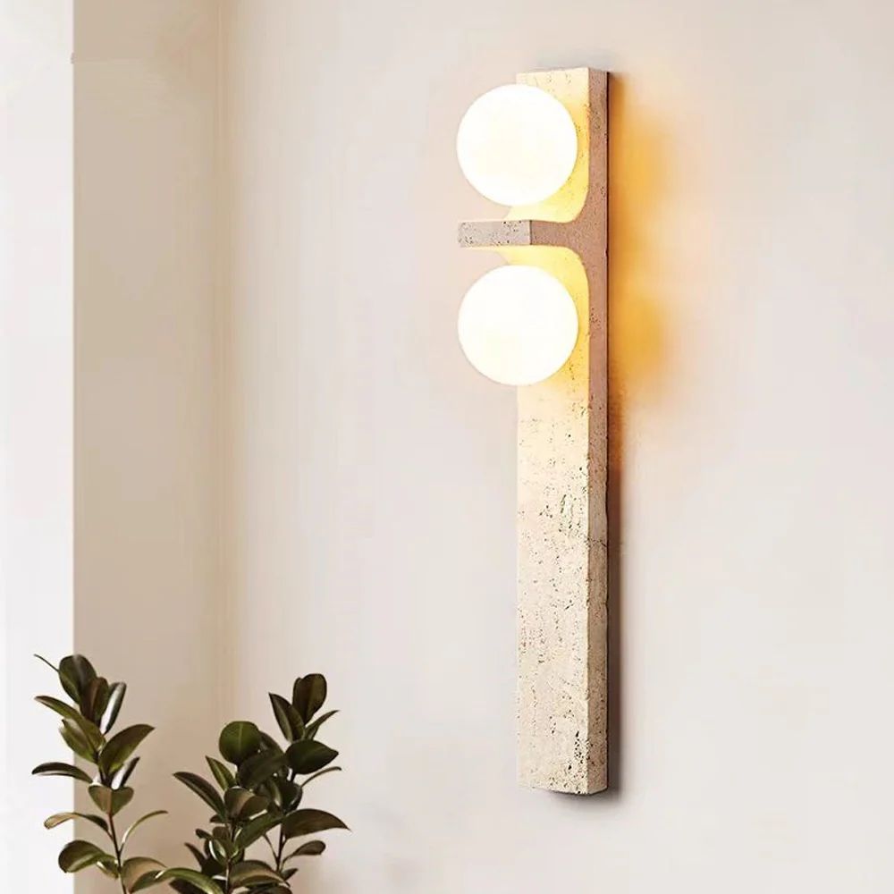 LED long strip stone wall lamp for living room