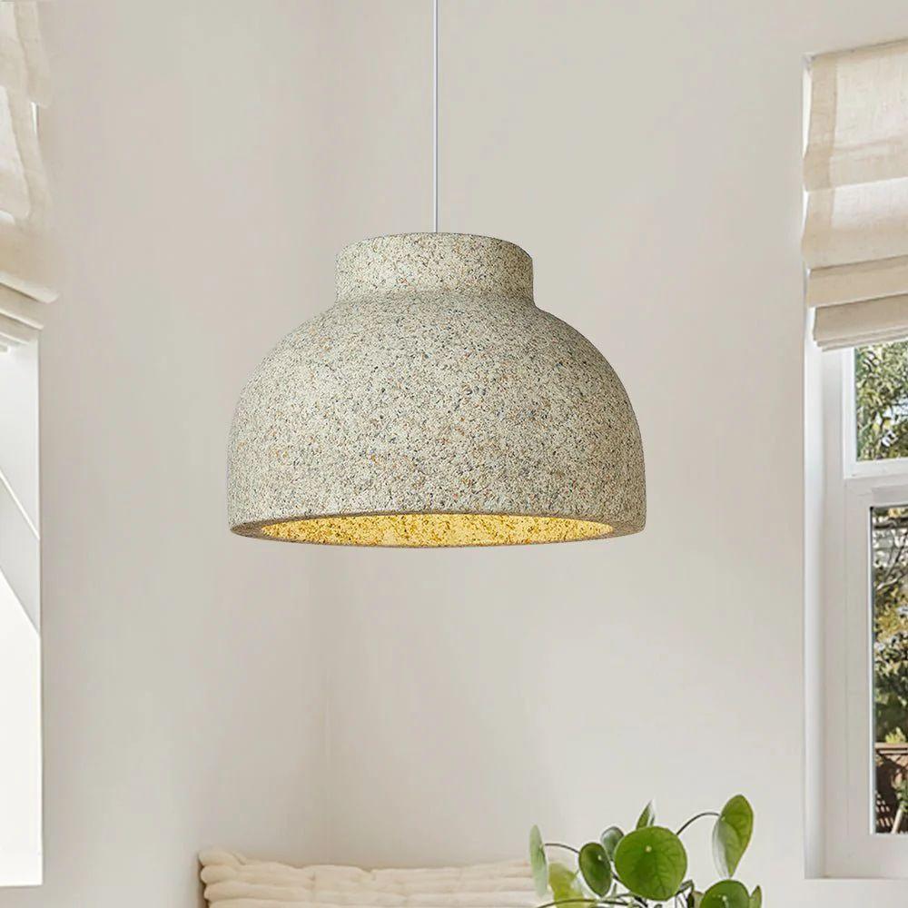 Handmade Speckled Dome Pendant Light,